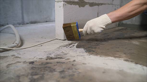 SJ Waterproofing Pros Waterproofing coverage map for Middleport, NY and surrounding area